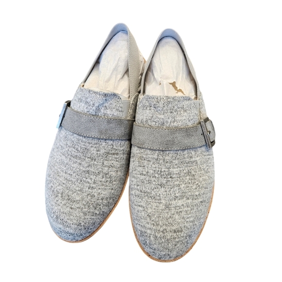 Lifestride Velocity 2.0 Zaida Light Gray Slingback Flats Mules NEW Womens - Picture 3 of 7